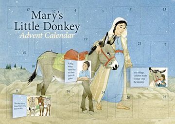 portada Mary's Little Donkey Advent Calendar (en Inglés)