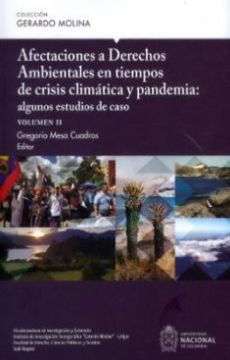 portada Afectaciones a Derechos Ambientales en Tiempos de Crisis Climática y Pandemia: Algunos Estudios de Caso