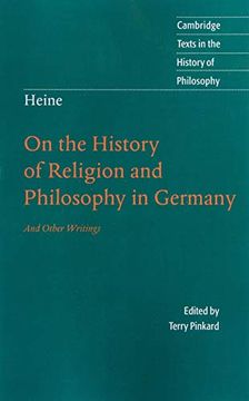 portada Heine: On the History of Religion and Philosophy in Germany Paperback (Cambridge Texts in the History of Philosophy) (en Inglés)