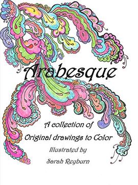 portada Arabesque a Collection of Original Drawings to Color (en Inglés)