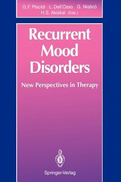 portada recurrent mood disorders: new perspectives in therapy (en Inglés)