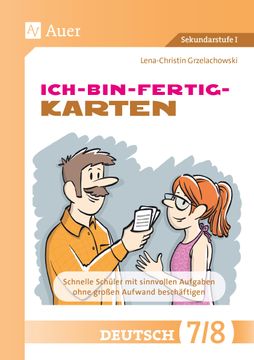 portada Ich-Bin-Fertig-Karten Deutsch Klassen 7-8 (en Alemán)