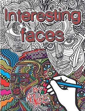 portada Interesting Faces: A Coloring Book