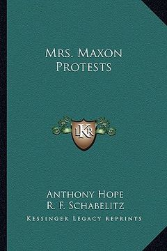 portada mrs. maxon protests (in English)