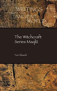 portada The Witchcraft Series Maqlû (Writings From the Ancient World) (en Inglés)