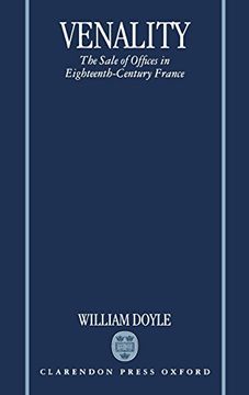 portada Venality: The Sale of Offices in Eighteenth-Century France (in English)
