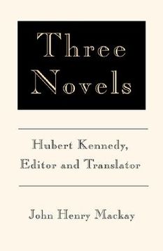 portada Three Novels (en Inglés)