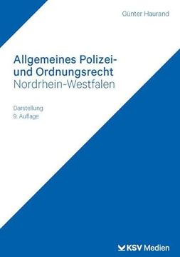 portada Allgemeines Polizei- und Ordnungsrecht Nordrhein-Westfalen Darstellung (en Alemán)