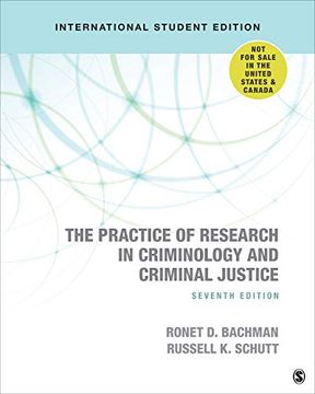 portada The Practice of Research in Criminology and Criminal Justice - International Student Edition (en Inglés)