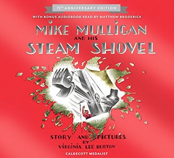 portada Mike Mulligan and His Steam Shovel 75th Anniversary (en Inglés)