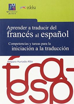 portada Aprender a traducir del francés al español (Universitas. Aprender a traducir)