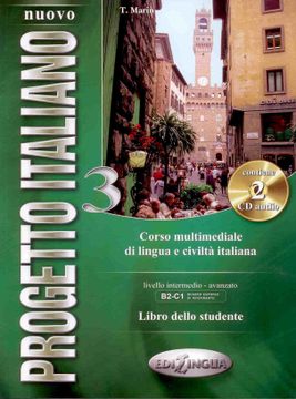 portada Nuovo Progetto Italiano 3. Livello Intermedio-Avanzado B2-C1. Libro Dello Studente+ cd Audio 
