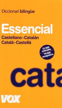 portada (n).dicc.esencial castellano-catalan.(vv) (in Spanish)