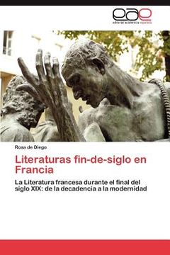 portada literaturas fin-de-siglo en francia (en Inglés)