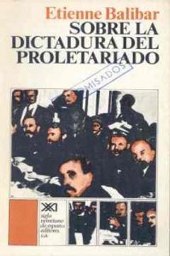 portada Sobre La Dictadura Del Proleta