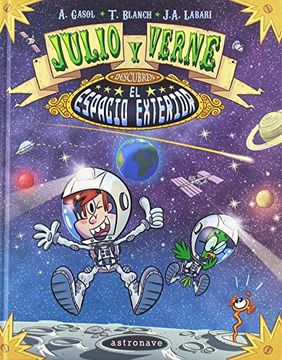 portada Julio y Verne Descubren el Espacio Exterior (in Spanish)