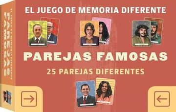 portada Juego de Memoria Diferente Parejas Famosas (in Spanish)