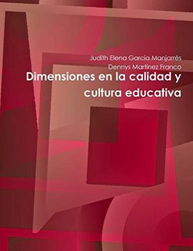 portada Dimensiones en la Calidad y Cultura Educativa