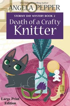 portada Death of a Crafty Knitter: 2 (Stormy day Mystery) 