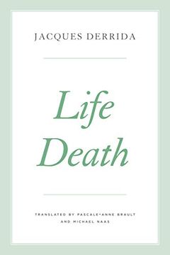 portada Life Death (The Seminars of Jacques Derrida) (en Inglés)