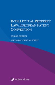 portada Intellectual Property Law: European Patent Convention (en Inglés)