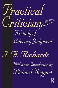 portada Practical Criticism: A Study of Literary Judgment (en Inglés)