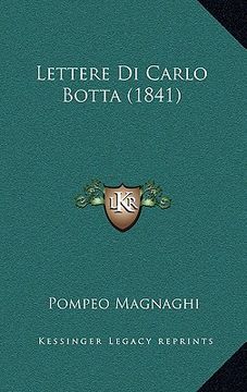 portada Lettere Di Carlo Botta (1841) (in Italian)