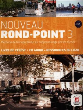 portada rond point 3 alumno+cd nouveau (en Francés)
