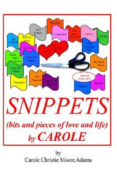portada snippets (bits and pieces of love and life) by carole (in English)