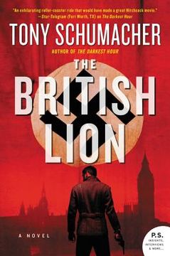 portada The British Lion: A Novel (en Inglés)