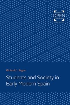 portada Students and Society in Early Modern Spain (en Inglés)