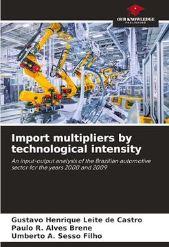 portada Import Multipliers by Technological Intensity (en Inglés)