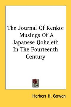 portada the journal of kenko: musings of a japanese qoheleth in the fourteenth century (in English)