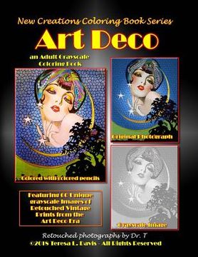 portada New Creations Coloring Book Series: Art Deco (in English)
