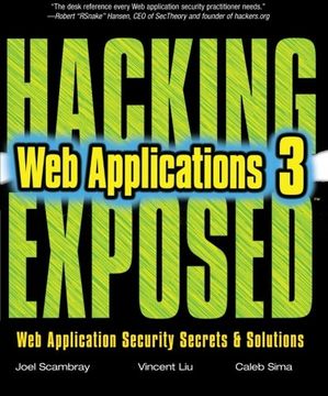 portada Hacking Exposed web Applications, Third Edition 