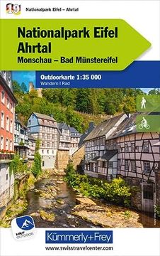 portada Nationalpark Eifel Ahrtal nr. 19 Outdoorkarte Deutschland 1: 35 000 Monschau, bad Münstereifel, Free Download mit hkf Outdoor app (en Alemán)