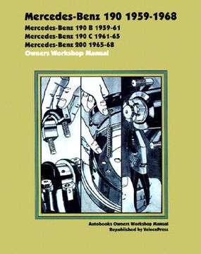 portada mercedes-benz 190 1959-1968 autobook (in English)