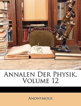 portada annalen der physik, volume 12