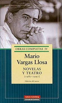 portada Novelas y Teatro (1987-1997)
