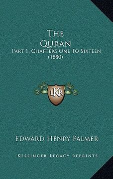 portada the quran: part 1, chapters one to sixteen (1880)