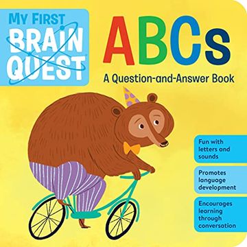 portada My First Brain Quest: Abcs a Question-And-Answer Alphabet Book: A Question-And-Answer Book (in English)