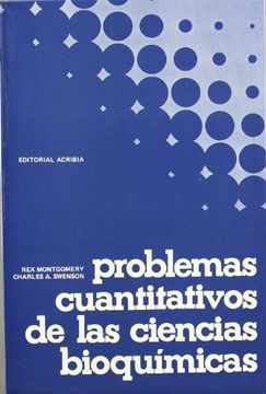 portada Problemas Cuantitativos de las Ciencias Bioquímicas (in Spanish)