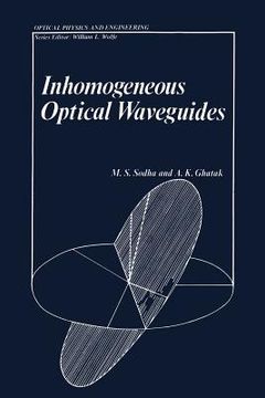 portada Inhomogeneous Optical Waveguides (en Inglés)