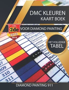 portada DMC Kleuren Kaart Boek Voor Diamond Painting: Het Volledige Tabel