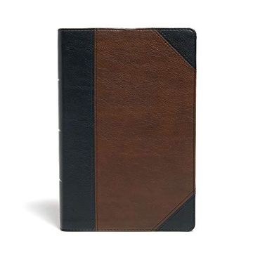 portada Kjv Large Print Personal Size Reference Bible, Brown (in English)