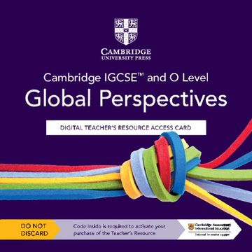 portada Cambridge Igcse (Tm) and o Level Global Perspectives Digital Teacher's Resource Access Card (Cambridge International Igcse) (en Inglés)