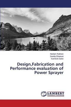 portada Design,Fabrication and Performance evaluation of Power Sprayer