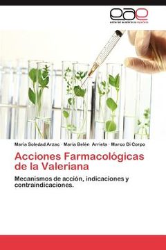 portada acciones farmacol gicas de la valeriana (in English)