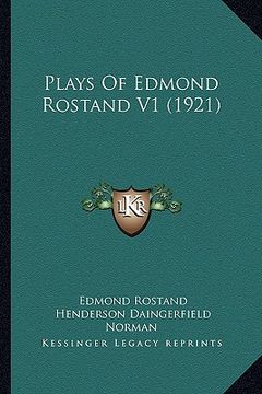 portada plays of edmond rostand v1 (1921)