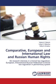 portada Comparative, European and International Law and Russian Human Rights (in English)